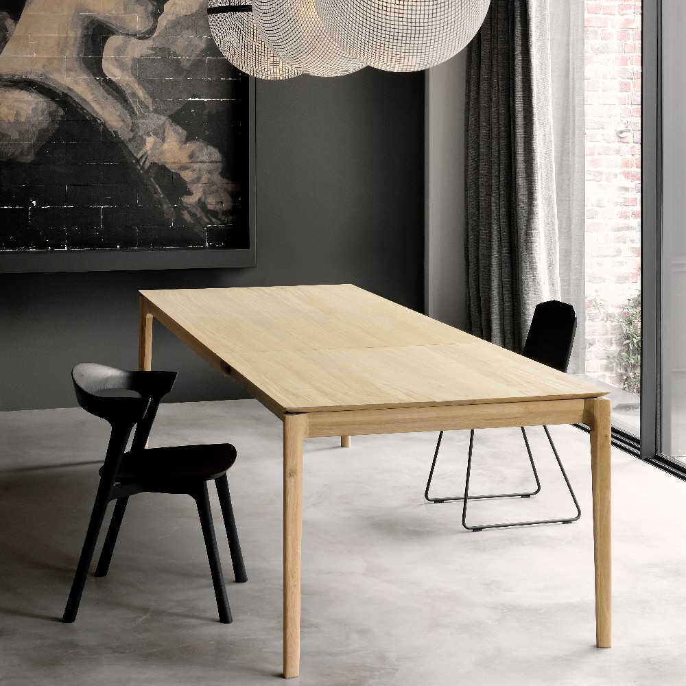51504_Oak_Bok_extendable_dining_table_51491_Oak_black_Bok_chair_1