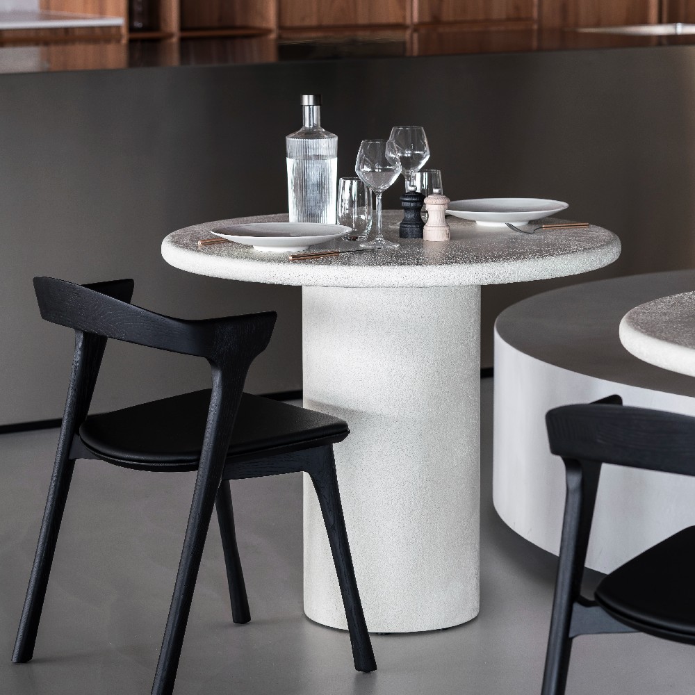 Bok oak black dining chair