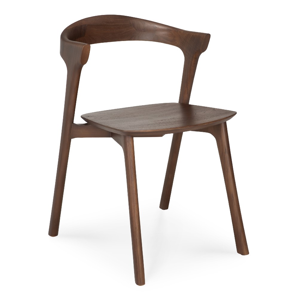 Bok oak brown dining chair