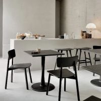 Casale oak black dining chair lifestyle image 2
