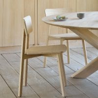 Casale oak dining chair lifestyle image 2