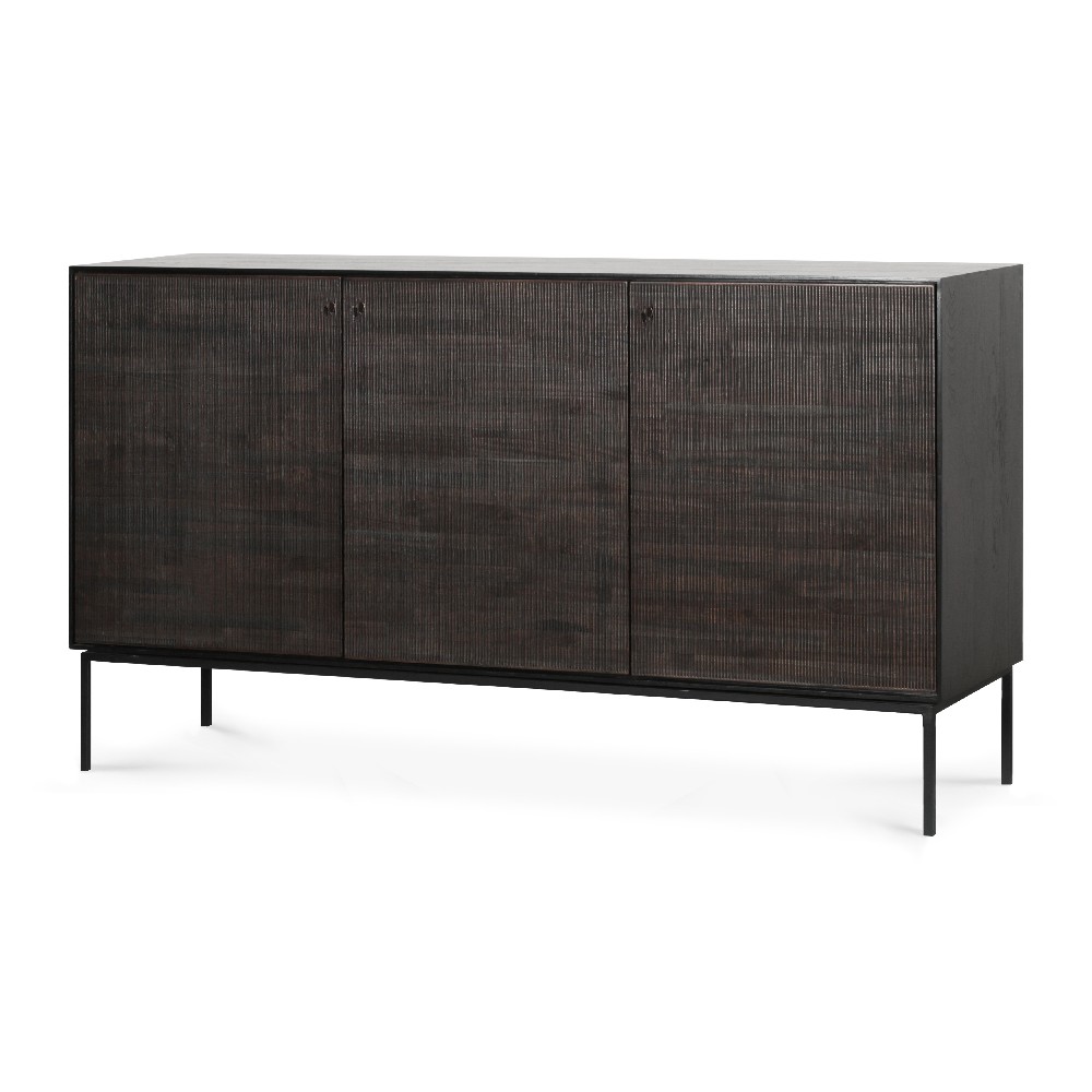 Grooves sideboard 3 door