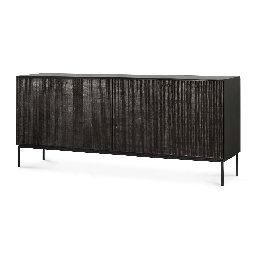 Grooves sideboard 4 door