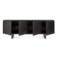 Mosiac sideboard 4 door 4 door open