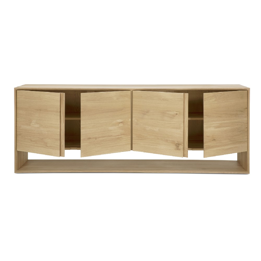 Nordic Sideboard 4 door open