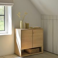Nordic sideboard 2 door lifestyle image