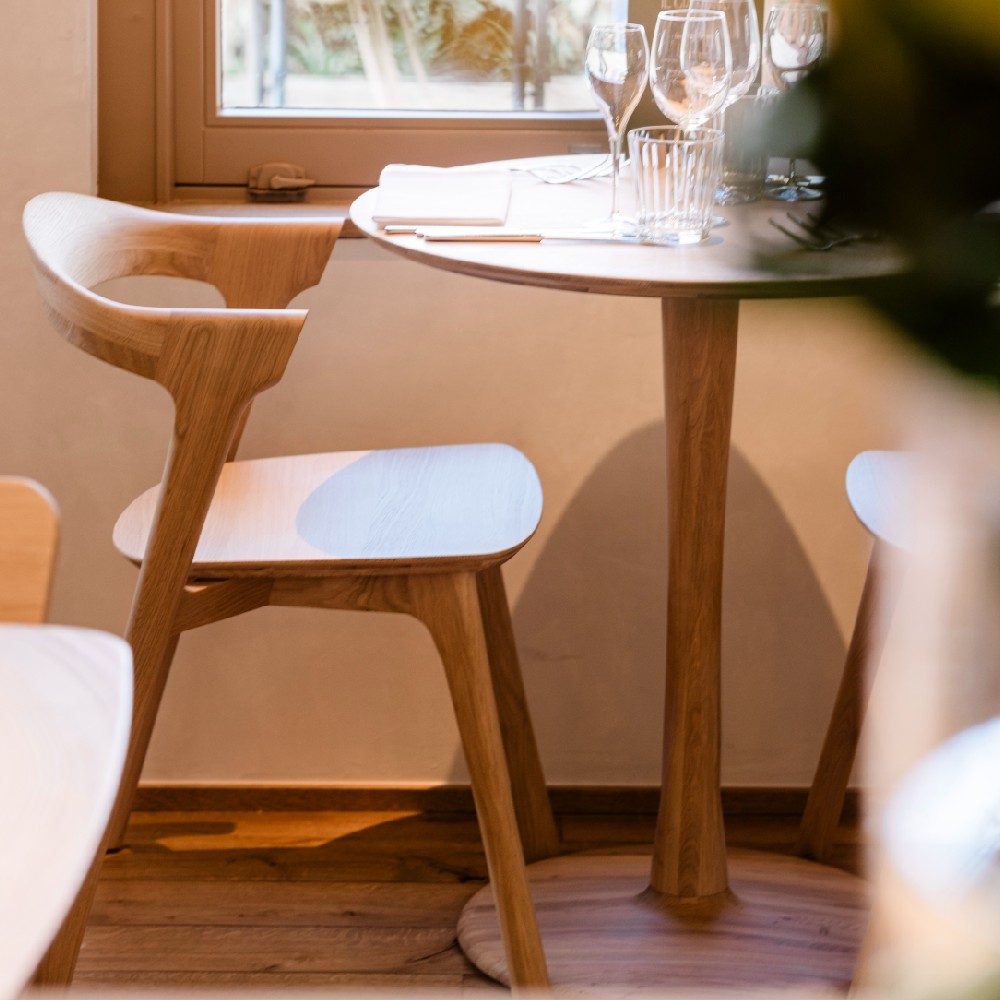 Oak bok dining chair main image