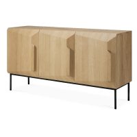 Stairs sideboard oak 3 door