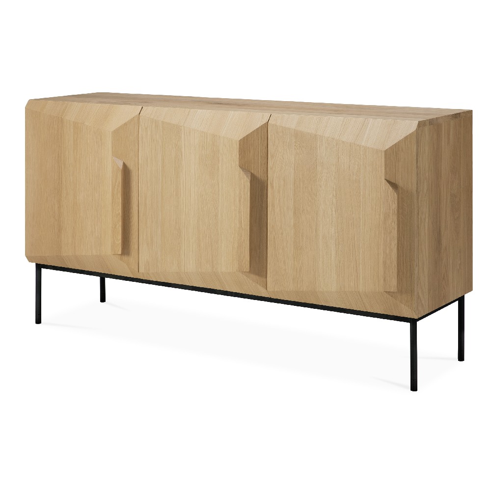 Stairs sideboard oak 3 door