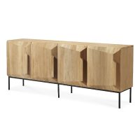 Stairs sideboard oak 4 door