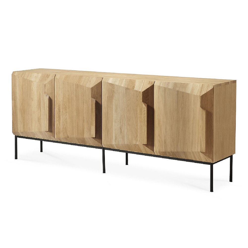 Stairs sideboard oak 4 door