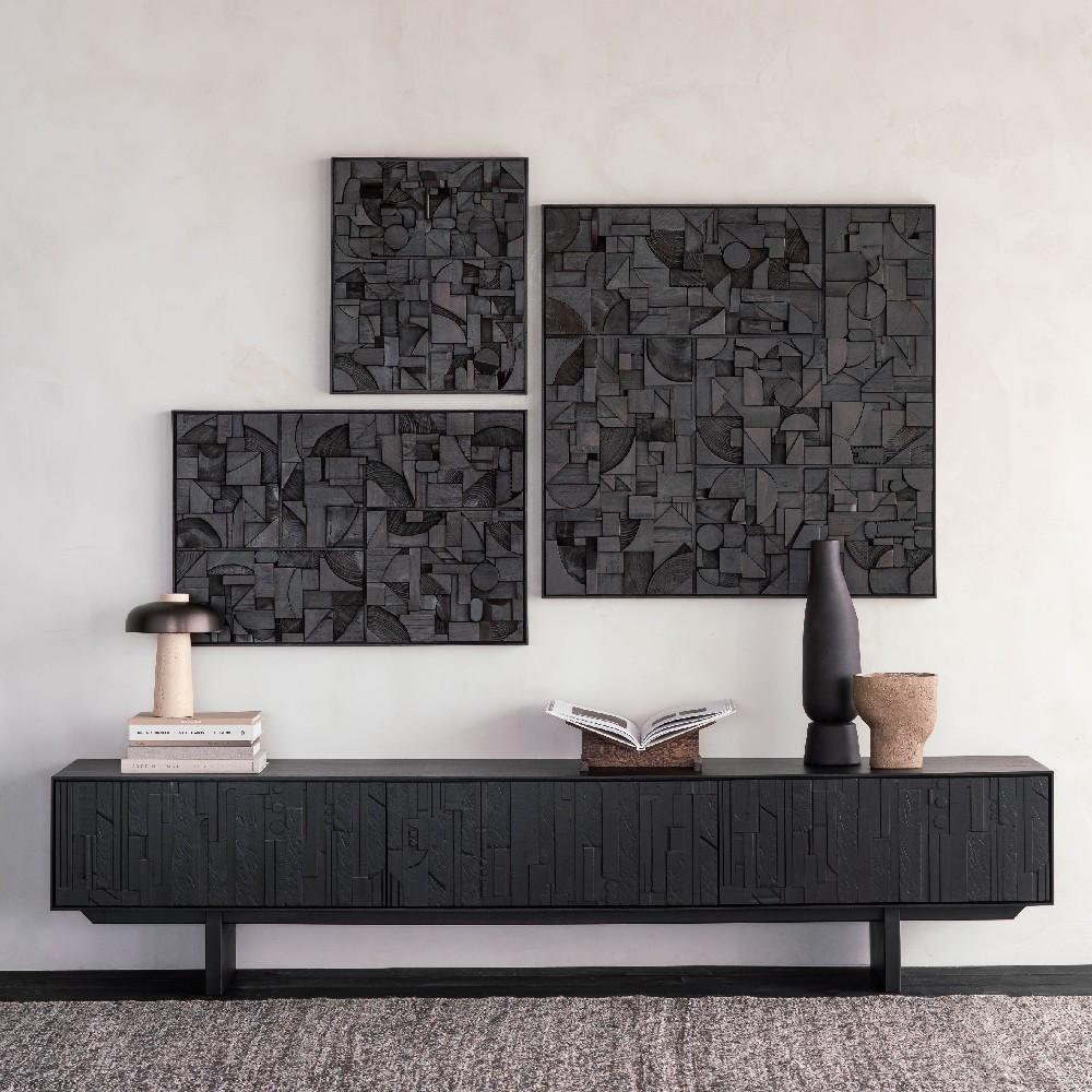 Mosaic tv cabinet lifestyle image