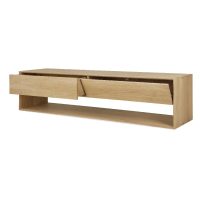 Nordic TV cabinet open