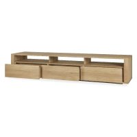 Shadow tv cabinet 3 door open