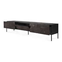 Tabwa tv cabinet 3 door open